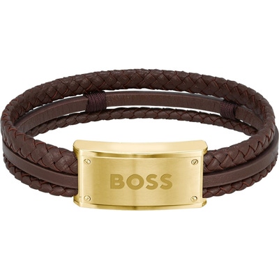 HBJ1580424 Leren Galen heren armband 195 cm