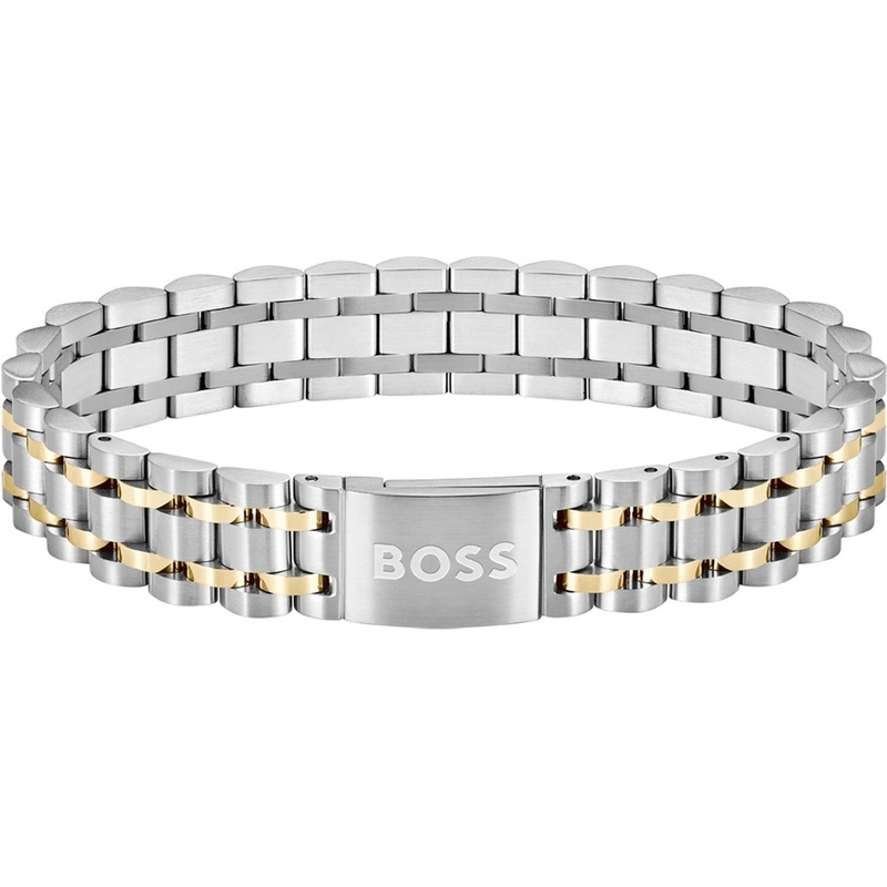 BOSS Jewelry HBJ1580647 Owan bicolor stalen armband 19 cm