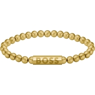 HBJ1580666M Sphere Metal goudkleurige kralenarmband