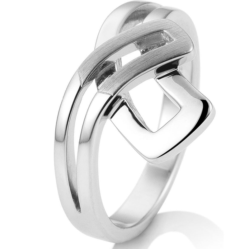 Breuning 44-01546 Zilveren ring 12 mm