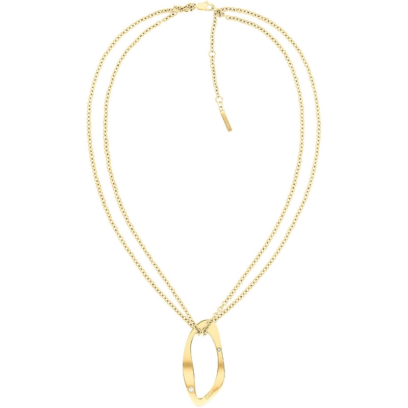 Calvin Klein CJ35000684 Dames Ketting Staal