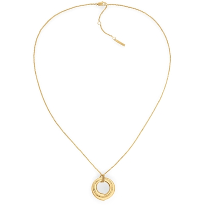 Calvin Klein CJ35000761 Dames Ketting Staal GP 61cm