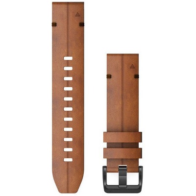 Garmin 010-12863-05 QuickFit lederen polsband chestnut 22 mm
