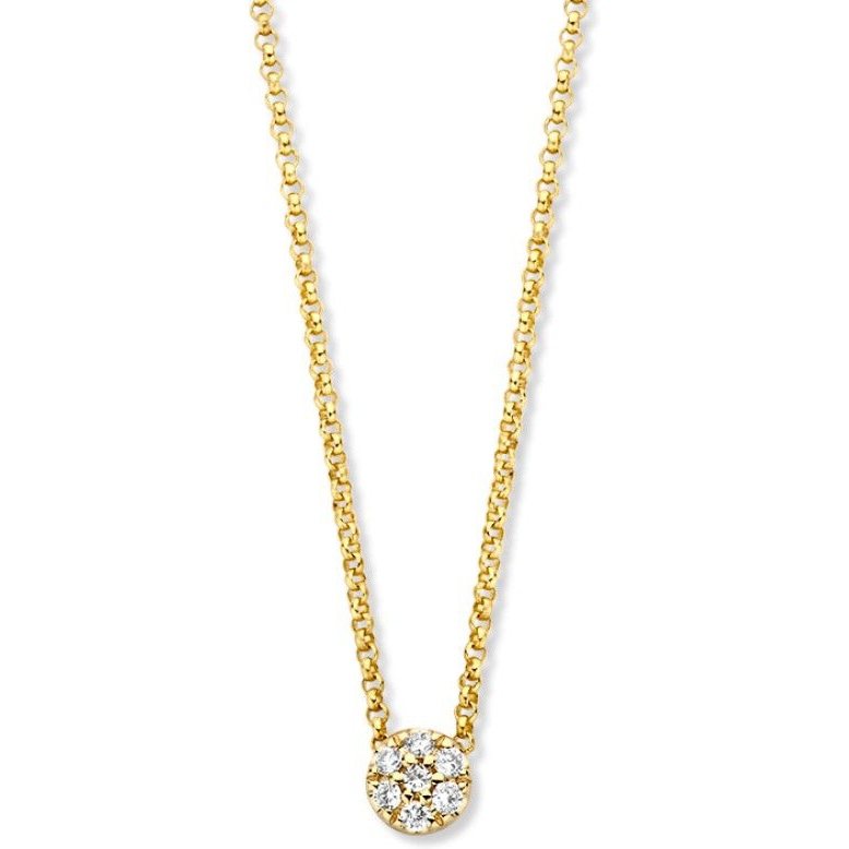 Excellent Jewelry CG117850 14k ketting 0,06 ct diamant