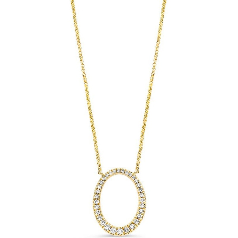 Excellent Jewelry CG118195 14k ketting 0,25 ct diamant