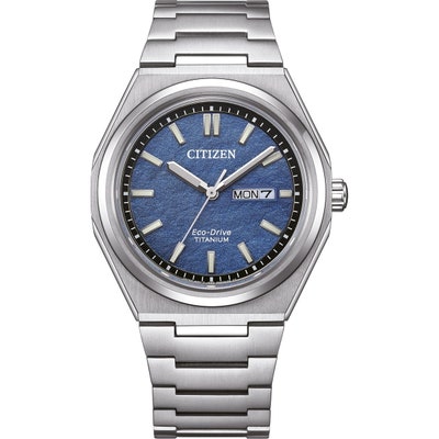 Citizen AW0130-85LE Super Titanium eco-drive horloge 39 mm