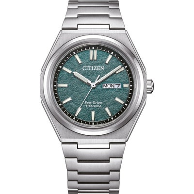 Citizen AW0130-85XE Super Titanium eco-drive horloge 39 mm