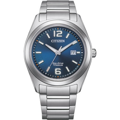 Citizen AW1641-81L Super Titanium eco-drive horloge 41,5 mm