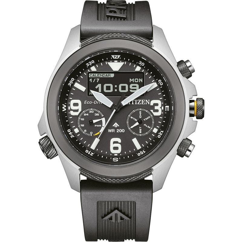 Citizen JV1007-07E Promaster eco-drive chronograaf 43 mm