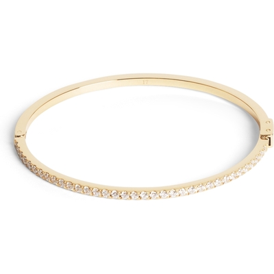 Coeur de Lion 0146/32-1816 Eternal Love goudkleurige slavenarmband 2 mm