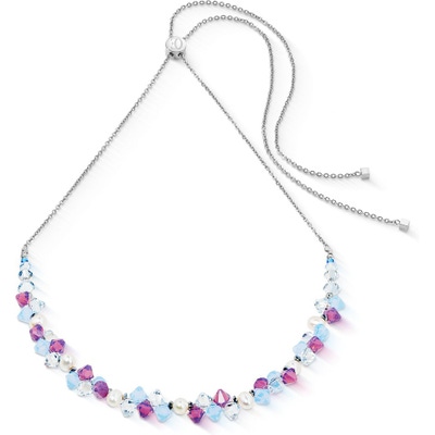 Dancing Crystals 1124/10-0839 Dancing Crystals & Pearls collier 30-70 cm