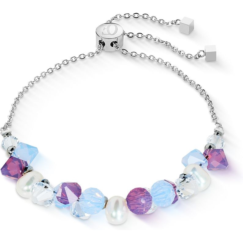 Dancing Crystals 1124/30-0839 Dancing Crystals & Pearls armband 14-22 cm