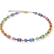 Coeur de Lion 2838/10-1573 GeoCUBE rainbow gold collier