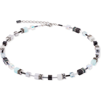 Coeur de Lion 2838/10-2027 GeoCUBE Iconic Ice Serenity collier 42-48 cm
