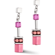 Coeur de Lion 2838/21-0422 GeoCUBE Iconic oorhangers 3,1 cm