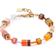 Coeur de Lion 2838/30-0211 GeoCUBE Iconic Sunset gold armband