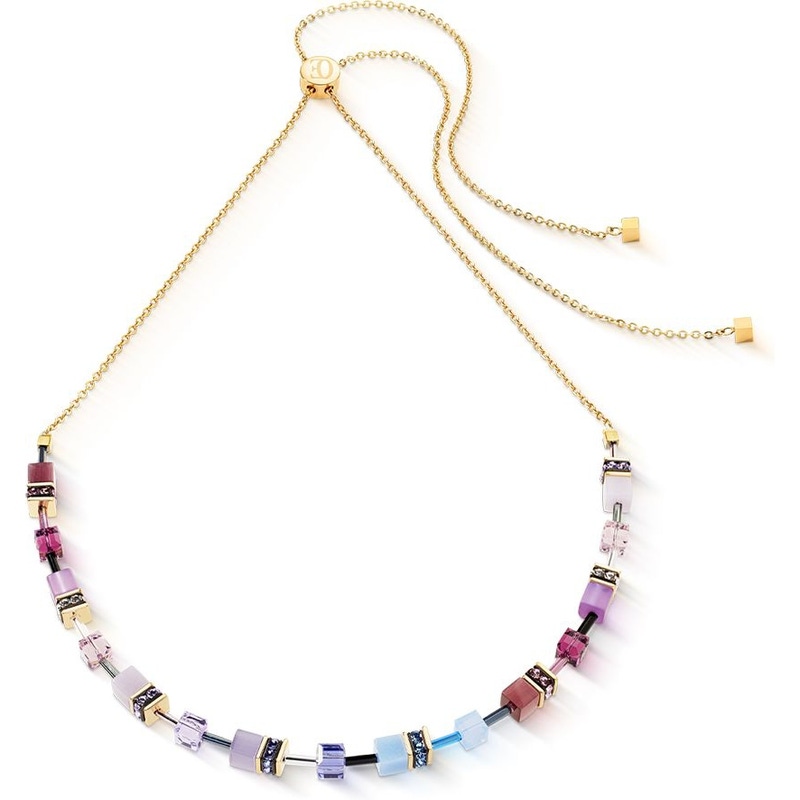GeoCUBE 3030/10-0807 GeoCUBE Iconic Chain Mystic Orchid collier