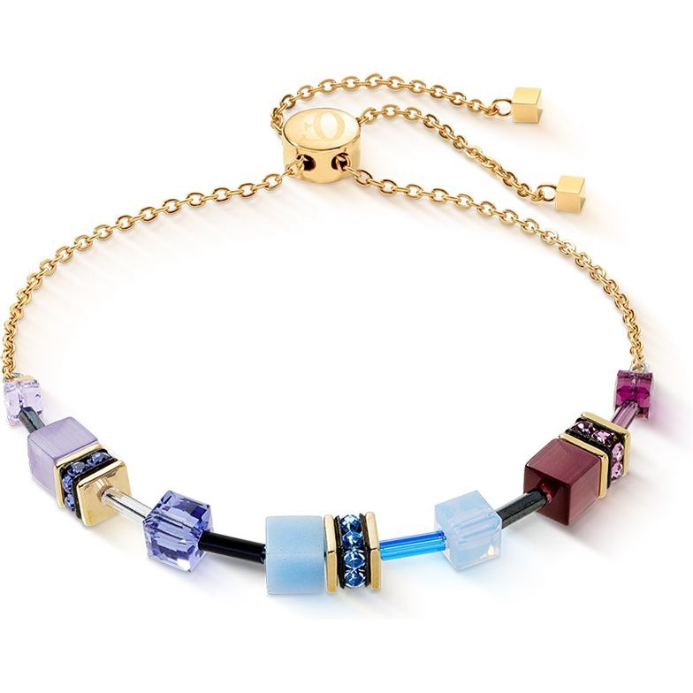 GeoCUBE 3030/30-0807 GeoCUBE Iconic Chain Mystic Orchid armband