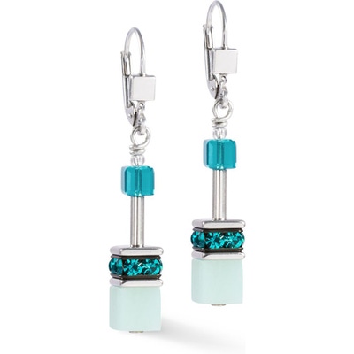 Coeur de Lion 4010/20-0548 GeoCUBE Iconic Precious oorhangers 40 mm