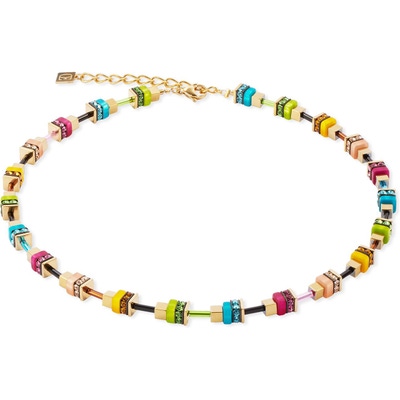 Coeur de Lion 4413/10-1516 Boho Sunset Cube rainbow collier 42-48 cm