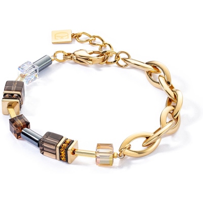 Coeur de Lion 4524/30-1116 GeoCUBE Chunky Chain armband