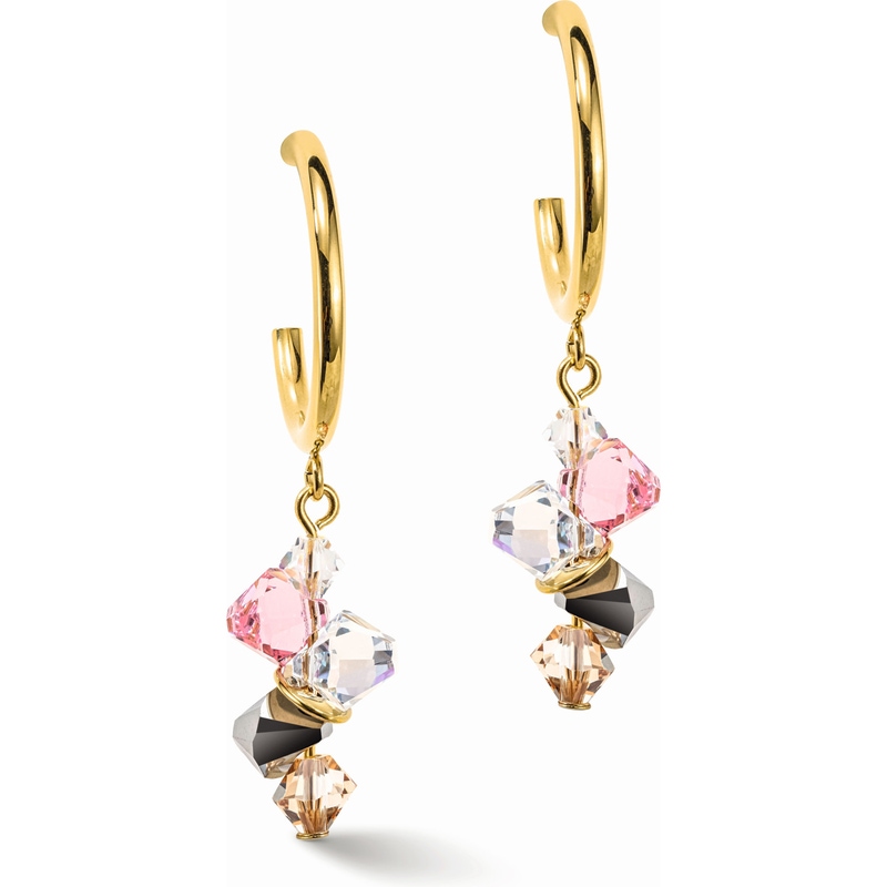 Coeur de Lion 4639/21-1920 Dancing Crystals oorhangers