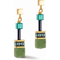 Coeur de Lion 4905/21-0500 GeoCUBE Iconic Precious oorhangers 3,2 cm
