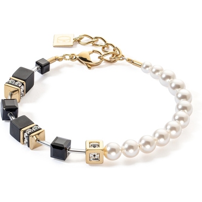 Coeur de Lion 5086/30-1316 GeoCUBE Precious Fusion Pearls armband