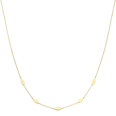 collier 40 - 42 - 44 cm 14K geelgoud