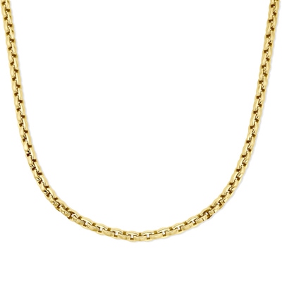 collier 53 mm 45 cm 14K geelgoud