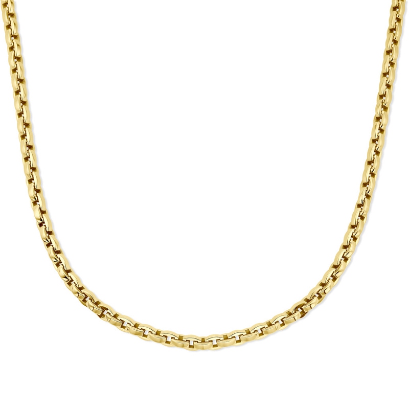 collier 53 mm 45 cm 14K geelgoud