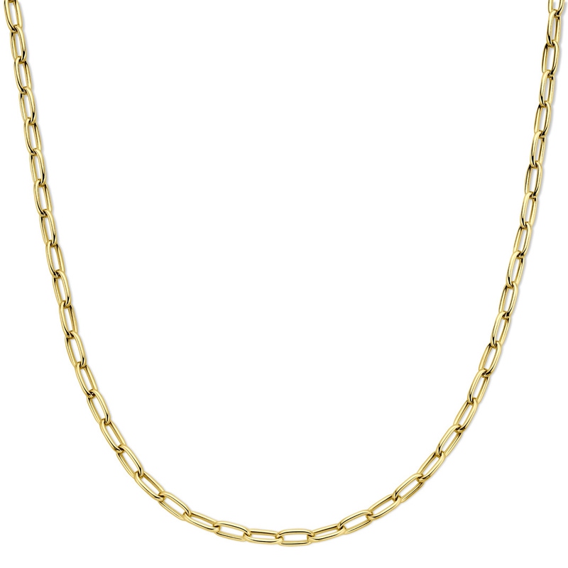 collier 55 mm 45 cm 14K geelgoud