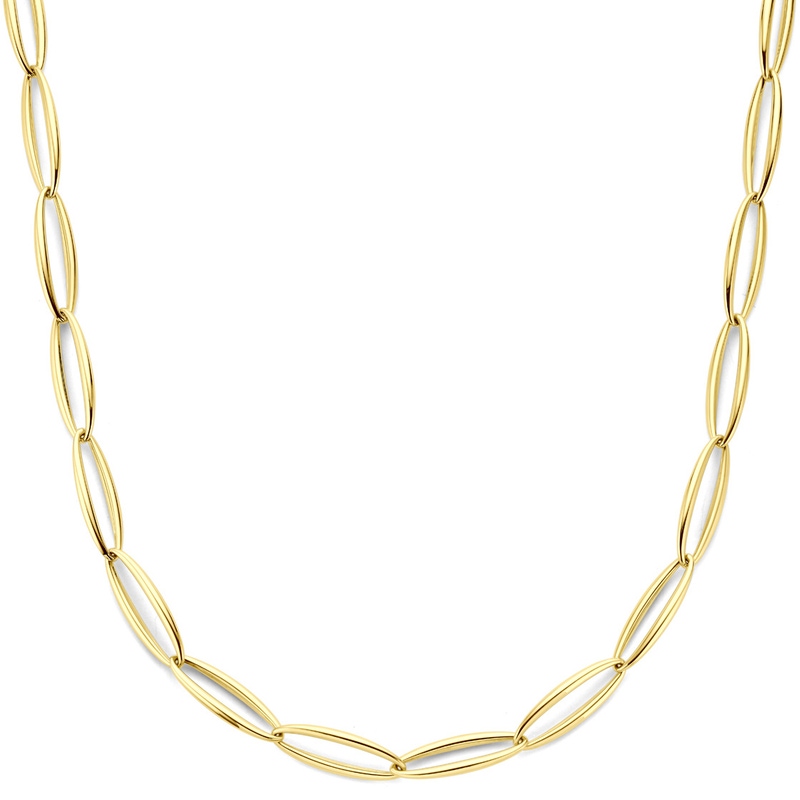 collier 95 mm 45 cm 14K geelgoud