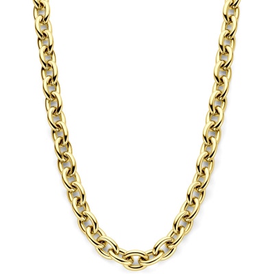 collier 95 mm 45 cm 14K geelgoud