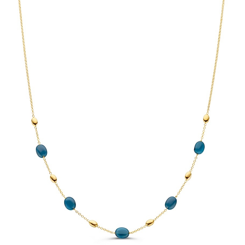 Excellent Jewelry CW138087 14k topass collier