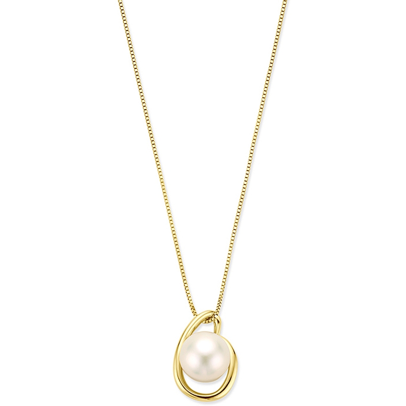 collier parel 40 - 42 - 44 cm 14K geelgoud