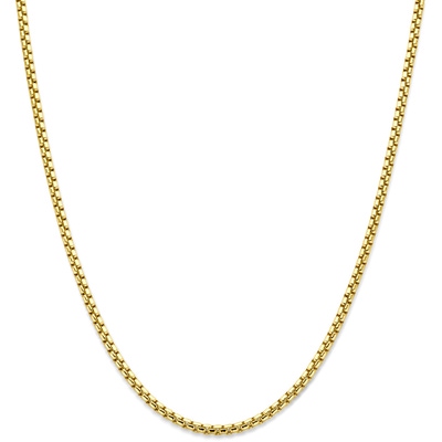collier venetiaans 35 mm 50 cm 14K geelgoud