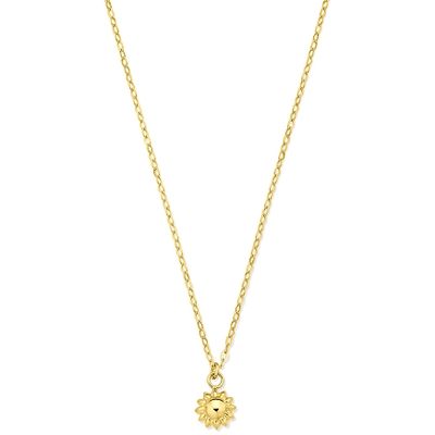 collier zon 40 - 42 cm 14K geelgoud