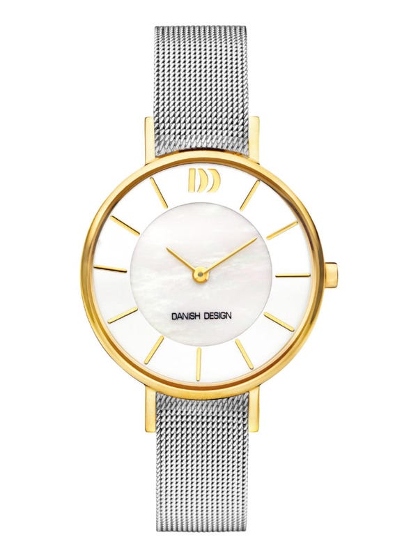 Danish Design IV65Q1167 Steel dameshorloge bi-color