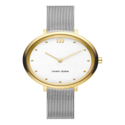 Danish Design IV65Q1218 Steel bicolor dameshorloge