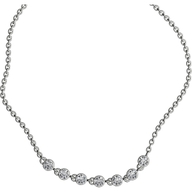 Delve Jewellery 005 18k witgouden armband met 0,42 ct diamant