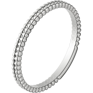 Delve Jewellery 026 18k witgouden aanschuifring