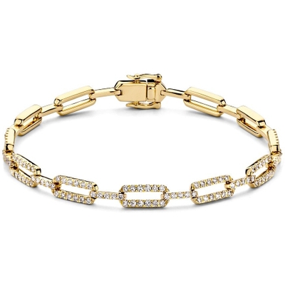 Excellent Jewelry AG117681 14k gouden armband met 1,00 ct diamant