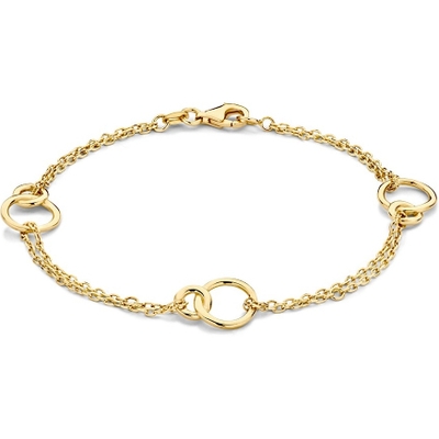 AT107779 14k gouden armband 19 cm