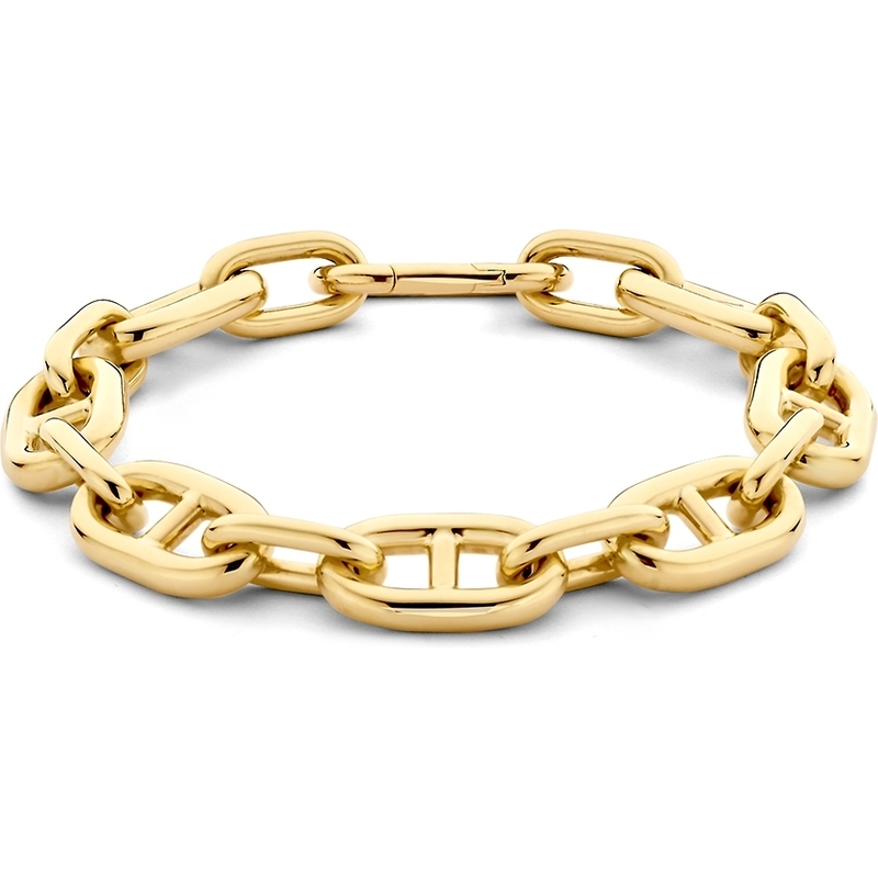 Excellent Jewelry AW107412 14k gouden schakelarmband gucci