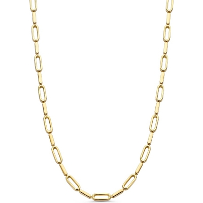 CM108014 14k gouden schakelketting 45 cm
