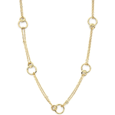 CT107780 14k gouden schakelketting 43 cm