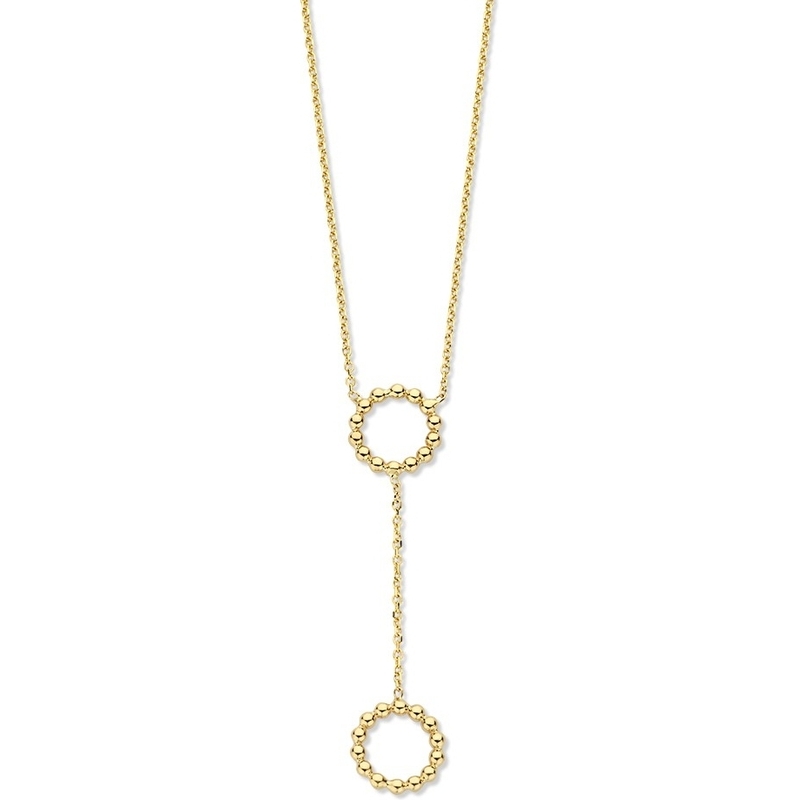 Excellent Jewelry CT107788 14k gouden ketting met hanger 43 cm