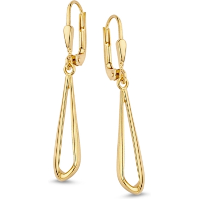 OB107557 14 karaat gouden oorhangers