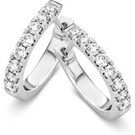 OG216196 14k witgouden oorringen met 075 ct diamant